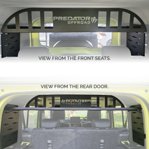 Suzuki Jimny Gen 4-5 Door Interior Rear Roof Molle Rack